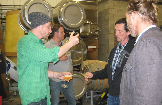 Chardonnay from barrel with Ryan Corrigan, Jonas Newman, Francois Morissette and John Szabo