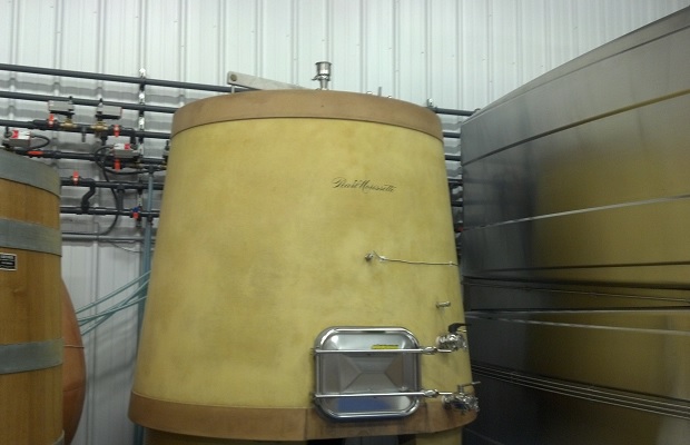 Conrete Egg Fermenter