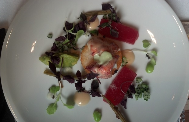 Chef David Chrystian's  Sushi Pizza