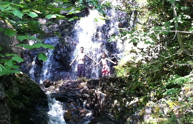 Corneybrook Falls, Cape Breton Island
