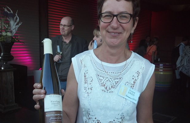Josiane Griss with Riesling Sonnenberg 2010