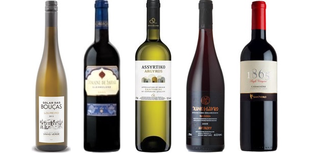 From left to right: San Pedro 1865 Single Vineyard Carmenère 2011