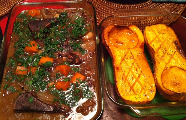 Mid-November comfort food @MeatMeFoods ossein release beef stew and @WaniganFoods organic butternut squash
