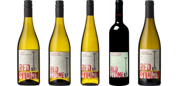 Redstone Winery Viognier 2013, Limestone Vineyard Sauvignon Blanc 2013, Riesling 2013, Cabernet Sauvignon 2011 and Chardonnay 2012