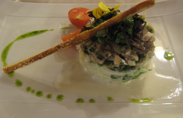 Fish Tartare, Le Sarment d'Or, Riquewihr