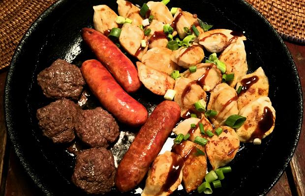 Italian sausage and dumplings