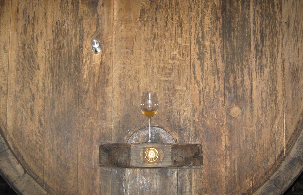 Large Foudres at Domaine Weinbach, (c) Cassidy Havens, http://teuwen.com/