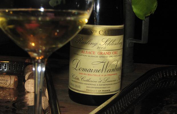 Domaine Weinbach Riesling Grand Cru Schlossberg Cuvée Sainte Catherine 2005