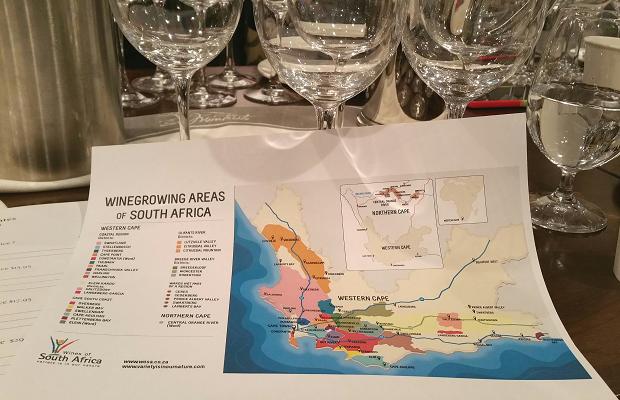 Winegrowing regions of South Africa