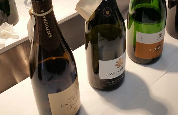 Jackson Triggs Entourage Grand Reserve Brut 2011, Josef Chromy Tasmanian Cuvée and Tawse Spark Limestone Ridge Riesling Sparkling 2013