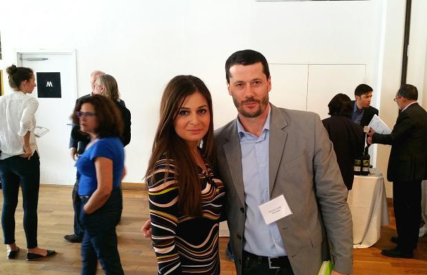 Nicole Artopoulos of Victory wines and Spirits with Godello