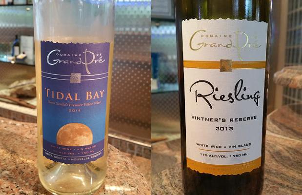 Domaine de Grand Pré Tidal Bay 2014 and Riesling Reserve 2013