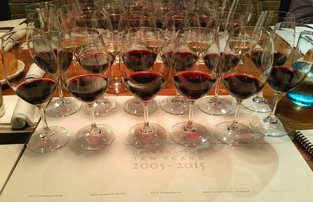Stratus 10-year anniversary tasting