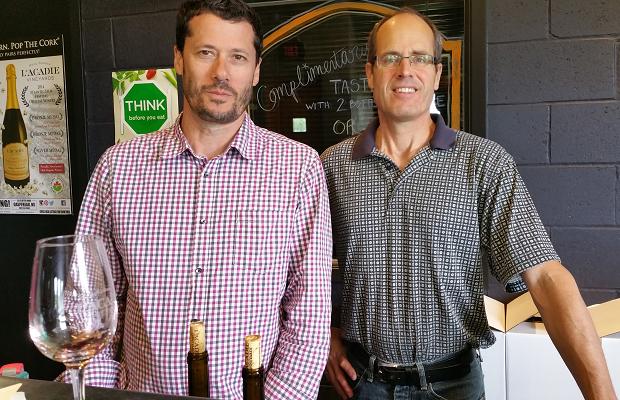 Godello and Bruce Ewart of L'Acadie Vineyards