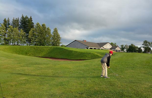 Par 5, 18th at Dundarave Golf Course, PEI