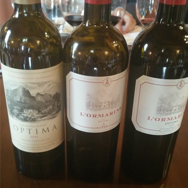 Anthonij Rupert Estate Optima L'Ormarins