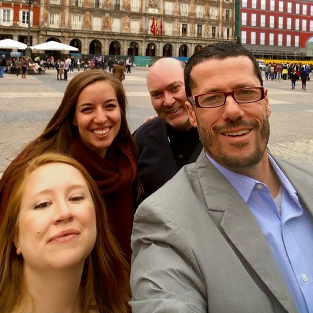 Los Canadienses with Wines of Garnacha's Sofía González Martínez, Plaza Mayor, Madrid
