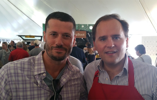 With Nicolas Bureau, Glenelly Estate