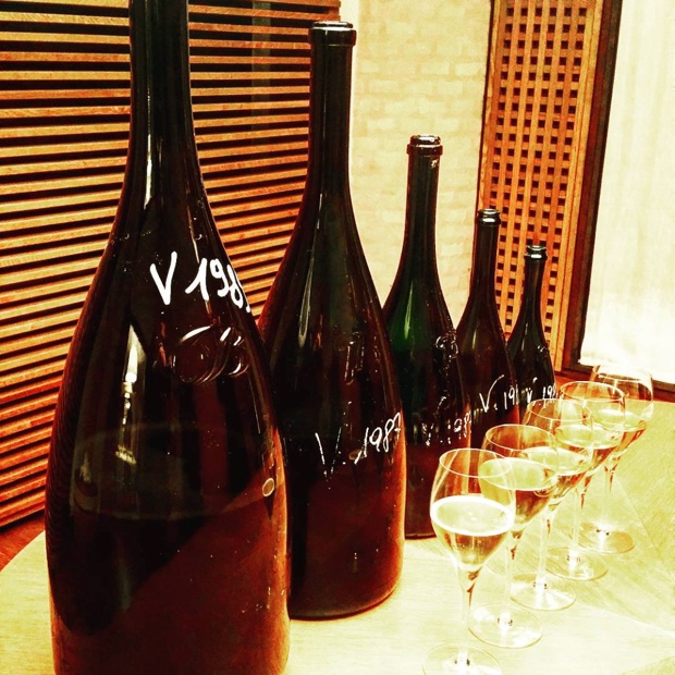 Five little ducks all in a row @BellaVistaVino #anothersongaboutthefizz #franciacorta #largeformats #1987 #1989