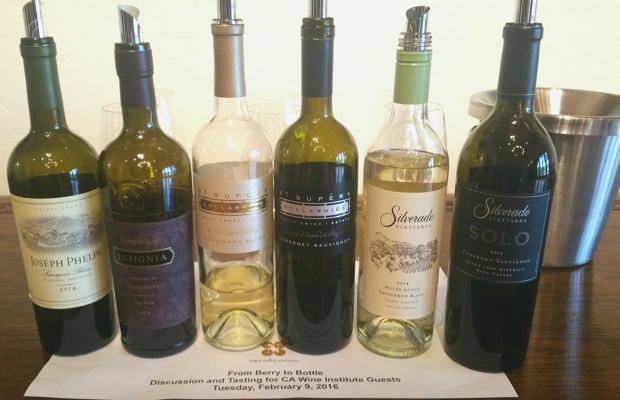 Cabernet Sauvignon and Sauvignon Blanc