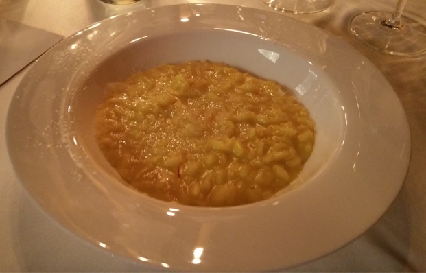 Whipped risotto with Bagoss and Fatuli cheese