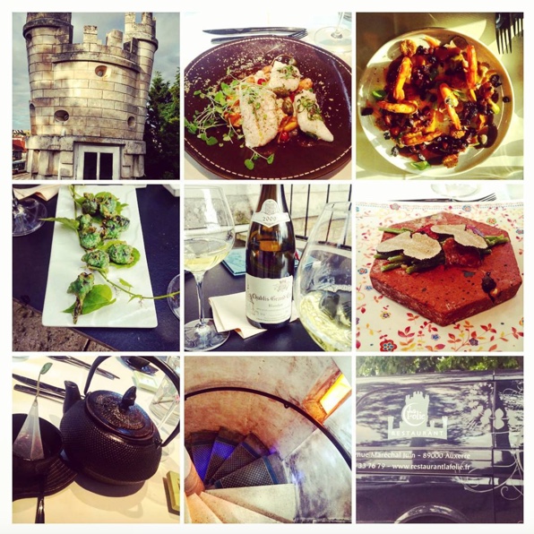 Singular setting. Diversified flavours. In a word, merveilleux. @LaFolieAuxerre #julienmartinat #auxerre