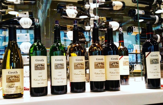 My #napavalley education according to @GrothWines continues with @TheVine_RobGroh #suzannegroth #oakville #cabernetsauvignon #chardonnay #sauvignonblanc