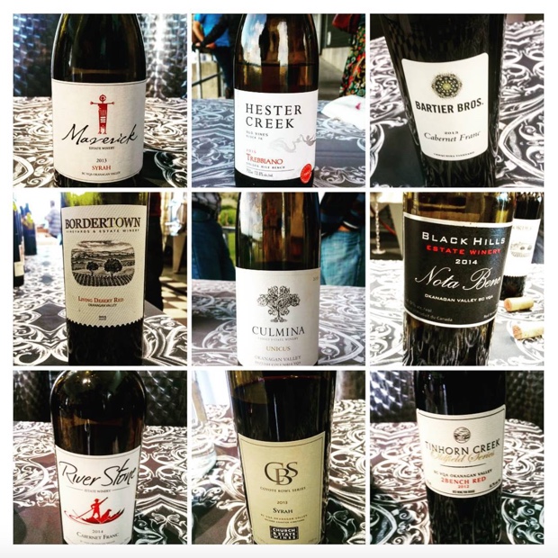 Sincerity @CulminaWinery from Elaine & Don Triggs and a superfluity of @WineBCdotcom pours #ohwhatanight #hospitality #nwac16