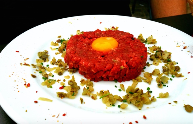 Steak Tartare, Bar Le Quai, Auxerre